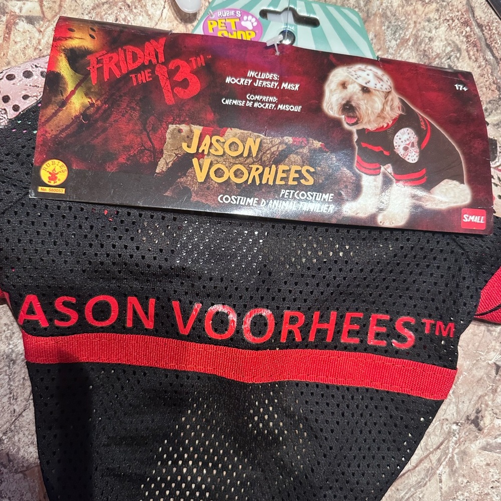 Jason Voorhees furbaby costume